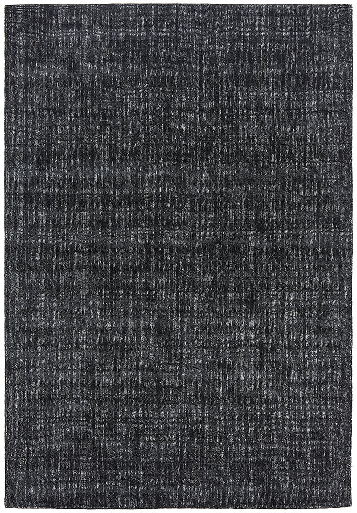 Azure Black Rug