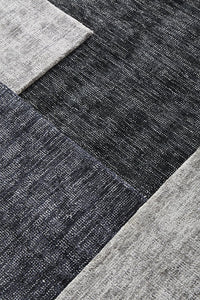 Azure Black Rug